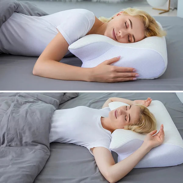 HOMCA Cervical Memory Foam Kudde – För en Naturlig och Smärtfri Sömn